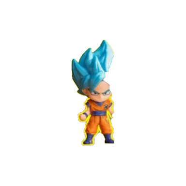 Super Saiyan God Super Saiyan Goku Burger King figure