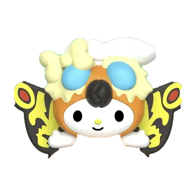 My Melody x Mothra Happy Meal figure