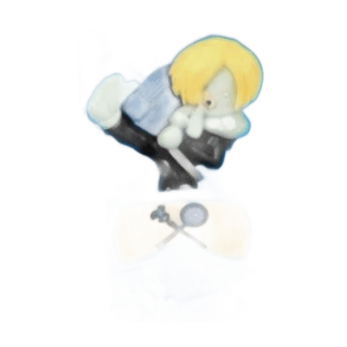 Squidward x Sanji Happy Meal figure