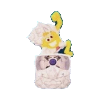 SpongeBob x Luffy Gear 5 Happy Meal figure